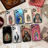 G-Guadalupe Art V-Дева Мария Чехол для телефона Силиконовый Мягкий Для IPhone 17 16 15 14 13 12 11 X XR Plus Pro Max Plus