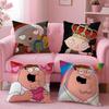Hot FFamily Guyiou Cushion Cover Comfortable Durable Pillow Cover MultiScene for Home Office Car Sofa