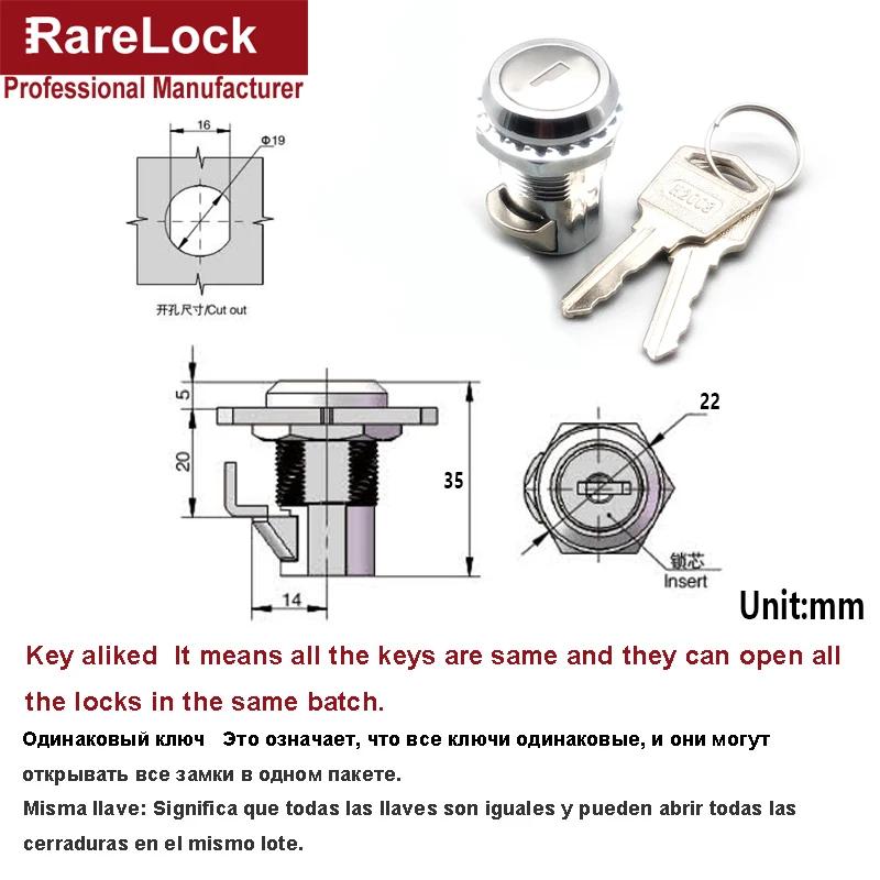 Distribution Box Cabinet Door Switch Control Door Lock Telescopic Rotary Latch Triangular Cylindrical Lock MA097 H