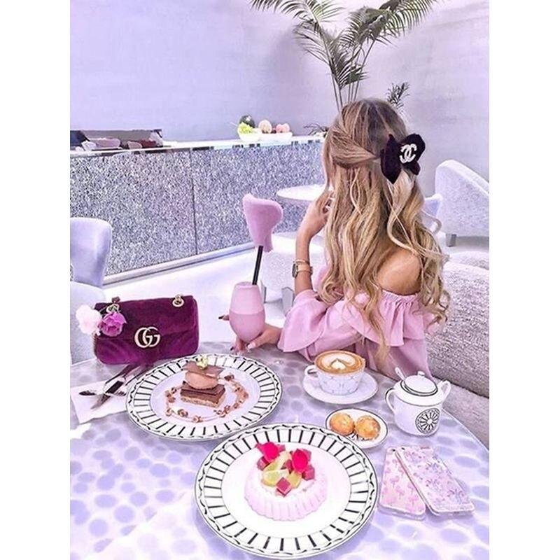 Diamond Mosaic Girl Full Round Diamond Painting Cross Stitch Kit Diamond Embroidery New Arrival 40*50cm