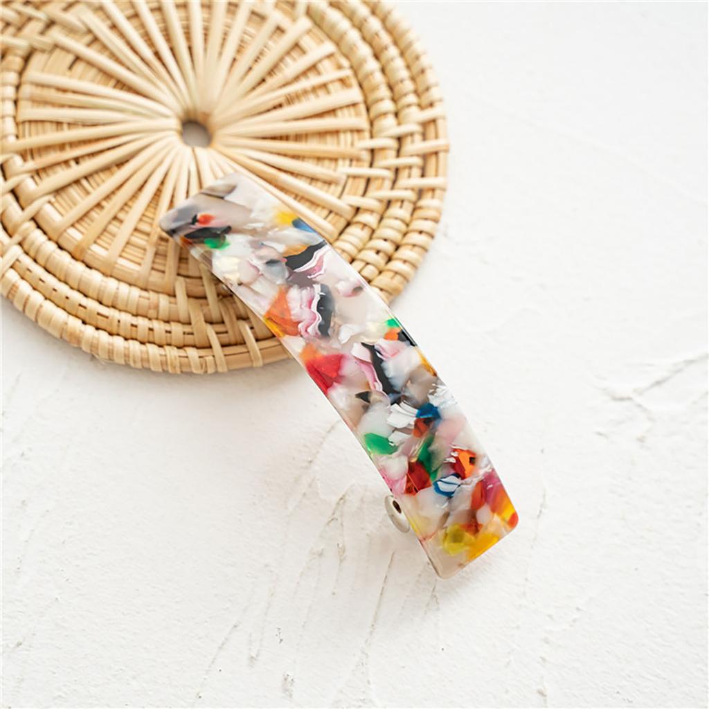 Large Automatic Hair Clip Tortoise Hair Accessories For Women Girls Thick Hair,6 Color Available