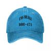 USS BEALE (DDE) SHIPS STORE Baseball Cap Rugby fun hats Rave Golf Hat Unisex Unisex Womens