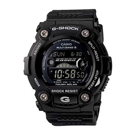 Наручные часы Casio G-Shock Оригинальный японский продукт Радиоуправляемые с питанием от солнечной энергии GW-7900B-1JF Мужские Черные