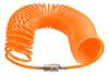Spiral pressure hose 5 x 8 mm, 15 m, PE