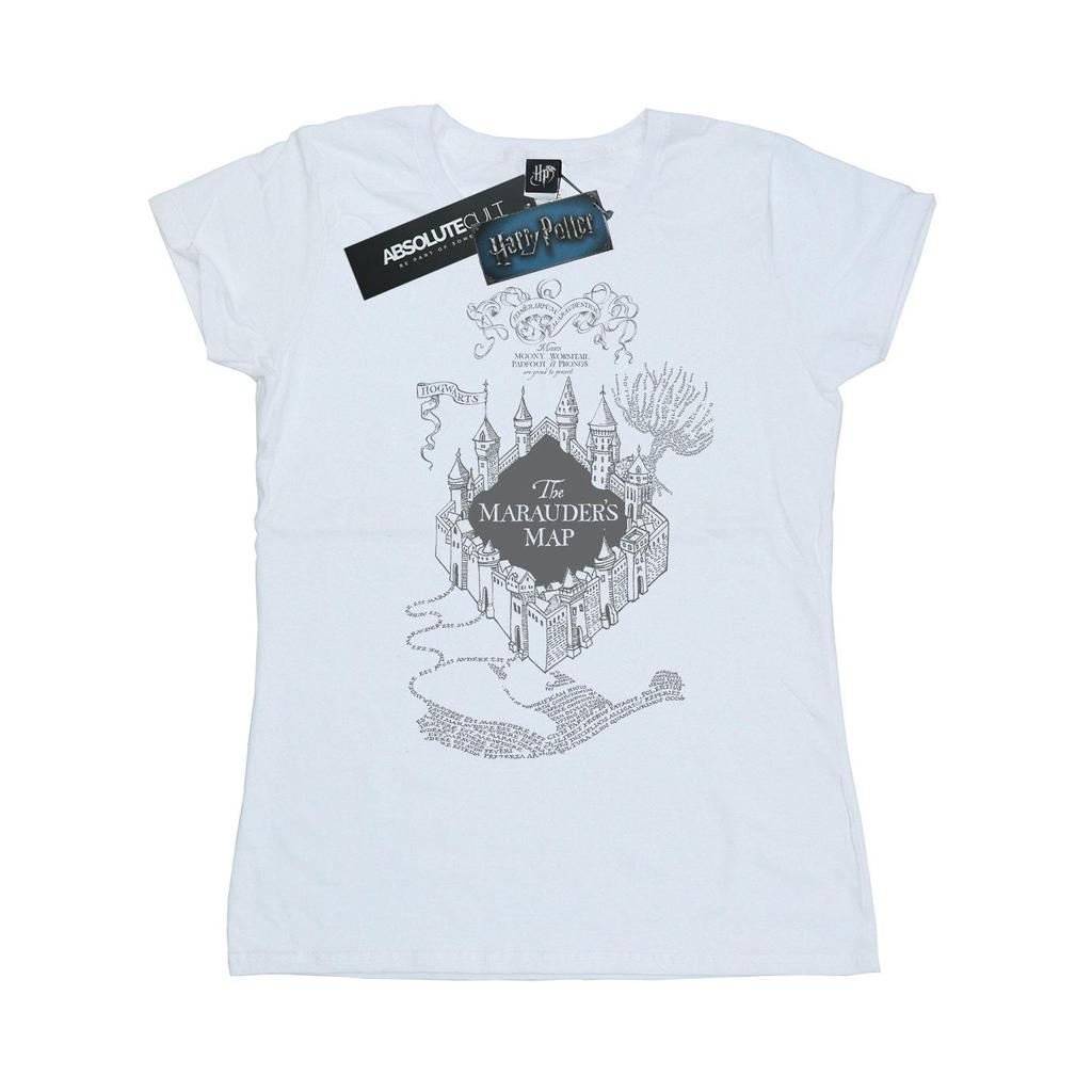 Harry Potter Womens/Ladies The Marauder´s Map Cotton T-Shirt