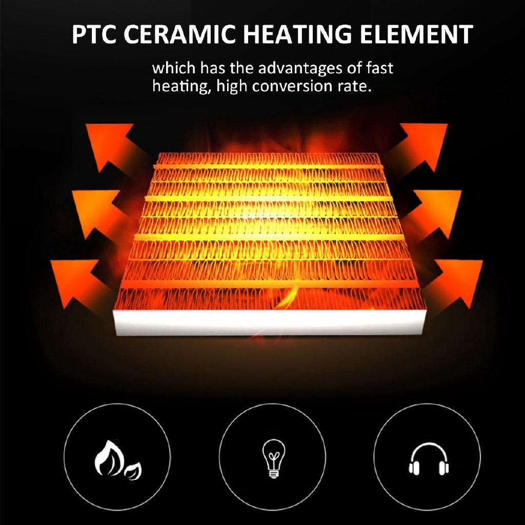 900W Digital Display Timing Temperature Control Environmental Protection Safety Mini Heaters European Regulations