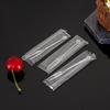 Одноразовые прозрачные пластиковые шпажки для фруктов, 8 см