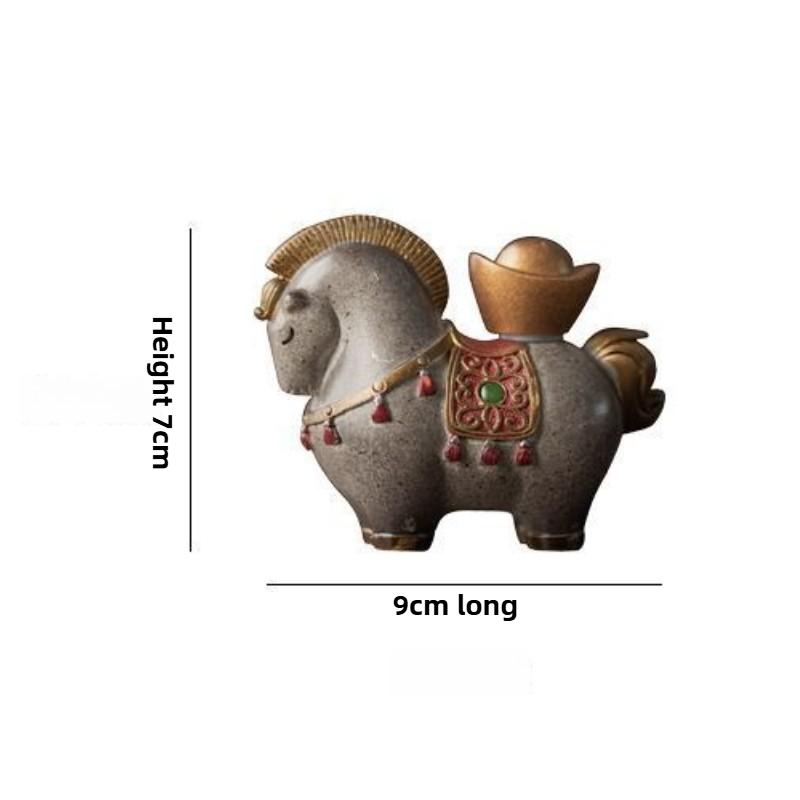 Изменение цвета мгновенно богатый чайный питомец орнамент китайский стиль счастливый Танма кофейный столик воспитывать аксессуары бутик чайный питомец