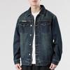 Винтажная джинсовая куртка мужская осенняя куртка Ruffian Handsome Tooling Jacket Washed Denim Clothes