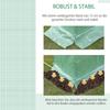 Greenhouse film, 3 x 2 x 2 m, waterproof garden film with UV protection, plastic film without frame, tarpaulin, green