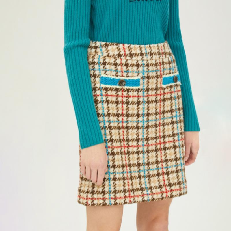 Юбка Benetton Benetton Sylvie из твида Bask50261 Bg