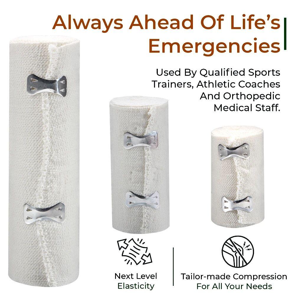 1Roll 5/7.5/10/15cm Skin Color Bandage Breathable High Elastic Bandages Pet