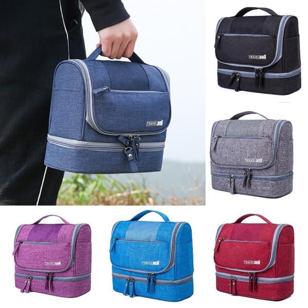 Многофункциональная сумка для косметической стирки с разделением на сухое и влажное, дорожная сумка для хранения большой емкости