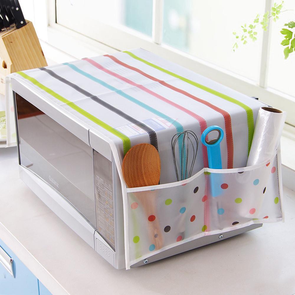 Household Waterproof Microwave oven Dust Cover With Storage Bag For Kitchen