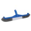 Pool Cleaning Brush Head Plastic Nylon Bristles Prevent Scratch Impact Resistant for Walls Ponds