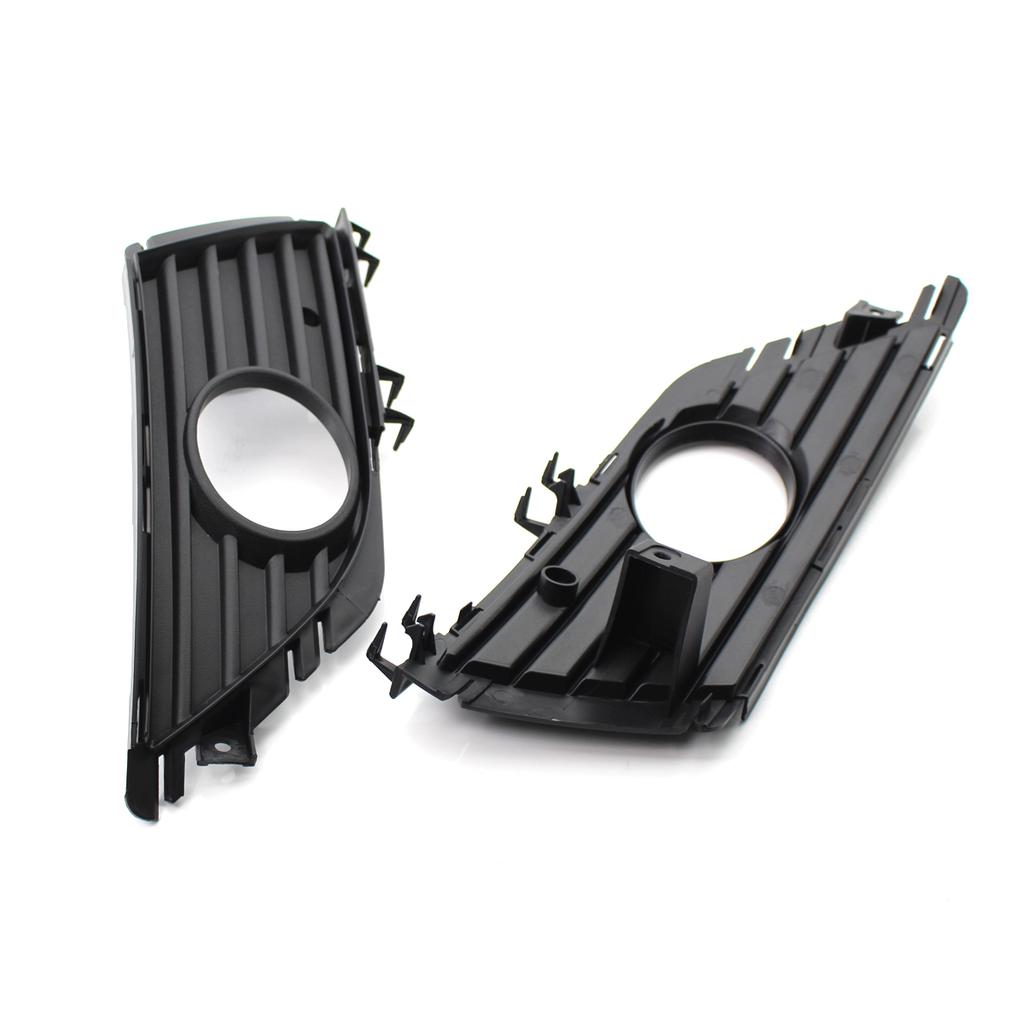 1 Pair Left Right Car Front Fog Light Grille Grills Fog Lamp Cover Repla For Vauxhall Corsa C 2003-2006 1400729 1400728
