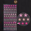 Crystal Love Star Sticker 3D Shiny Three-Dimensional Sticker Phone Notebook Diary DIY Decorative Scrapbook Sticker Girl Gift