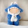 Aninako Labubu Plush Toy Clothes, Shark Kigurumi Clothes, Doll Clothes for 17cm Dolls, Cute Costume, DIY Accessories, First and Second Generation