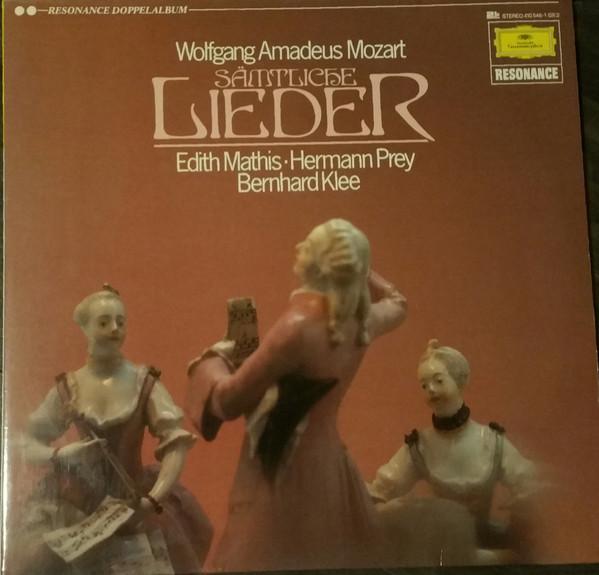 LP Пластинка ВОЛЬФГАНГ АМАДЕЙ МОЦАРТ, ЭДИТ МАТ - Все песни 2530319 Deutsche Grammo Германия Классика Б/У