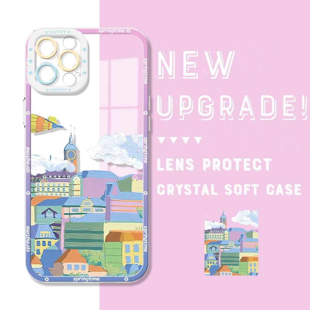 Защитный чехол для телефона с прекрасным видом, подходит для Huawei Honor Infinix Itel Tecno iPhone OPPO Realme Xiaomi Redmi Samsung Vivo