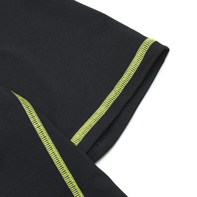 Fila Легкая атлетика Теннис Серия Вязаный логотип Удобная Повседневная Приталенная Теннисная рубашка поло Женские топы Насыщенный черный A11W523117F-BK