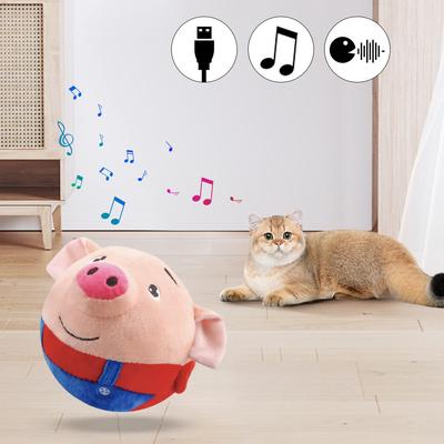 USB-перезаряжаемая поющая, говорящая, интерактивная мяч-питомец, игрушка для собак, плюшевый прыгающий мяч, игрушка для собак, интерактивная игрушка для собак, для домашних собак