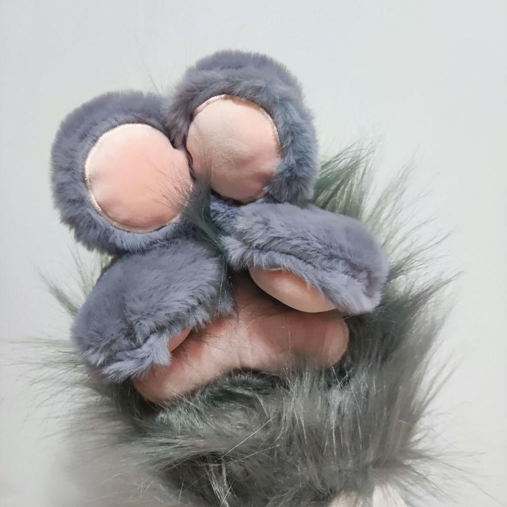 Anime Cat Claw Plush Gloves Plush Bear Claw Gloves New Furry Cat Claw Gloves