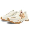 MLB Big Ball Chunky Abrasion Resistant Abrasion Resistant Low top Chunky Sneakers Unisex Brown White 3ASHBWS4N-50CRS(Team401-)