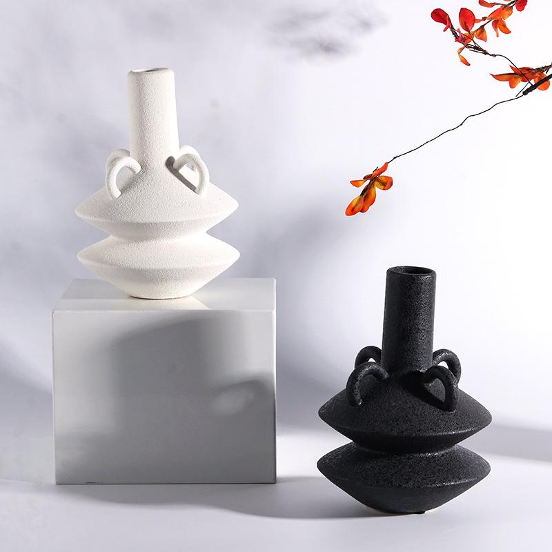 Цветочная посуда в стиле ваби-саби для домашнего искусства, письменный стол для занятий, креативные вазы, украшения, модель отеля типа «постель и завтрак» для комнаты, мягкие украшения