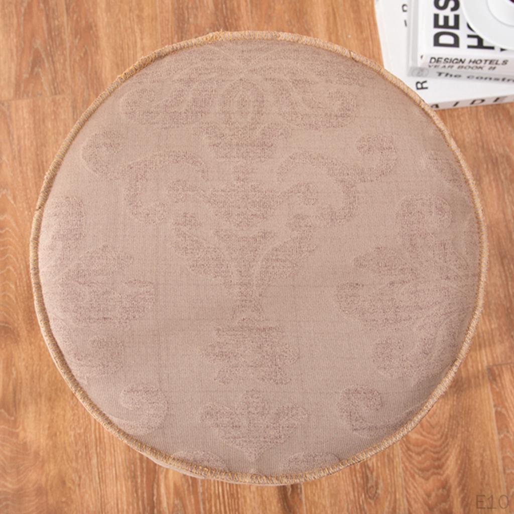 5-13cm Thick Elastic Bar Stool Cover Polyester Comfortable Round Swivel Chair Protection