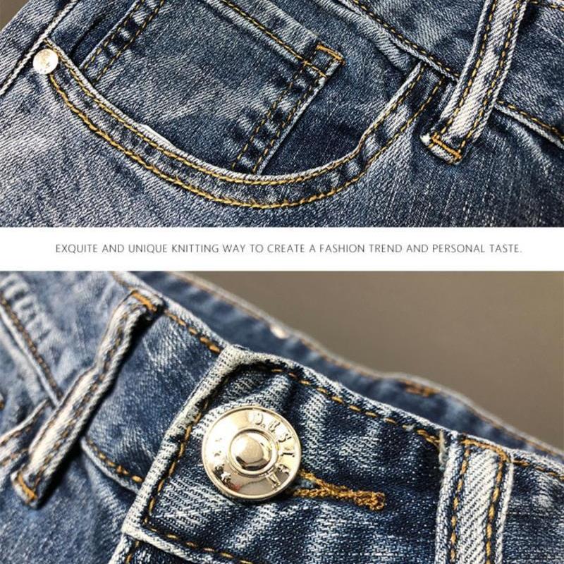 Мужские модные джинсы с принтом, джинсовые брюки с цветными блоками, узкие прямые брюки с буквенным принтом