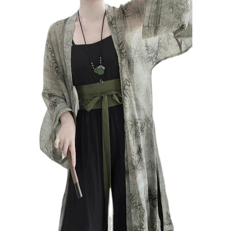 Китайский стиль династии Сун, женский повседневный костюм Hanfu, элемент Han, женская одежда