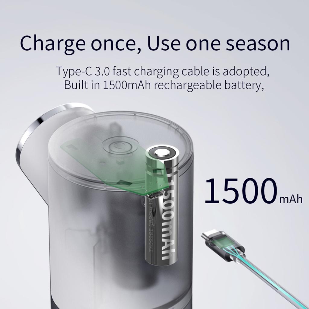 3 Вт 320 мл Перезаряжаемый Автоматический Диспенсер для Мыла с Инфракрасным Датчиком, Водонепроницаемый Диспенсер для Мыла с Цифровым Дисплеем