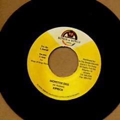 7inch Record KIPRICH DANGEL Monster Diss And So NONE Kings Of Kings 2008 Jamaica Reggae Ska Dub Used
