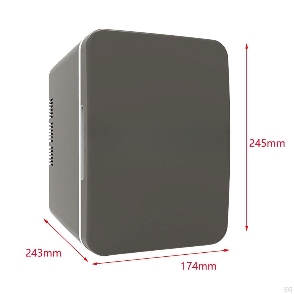 Мини-холодильник 4 л, многоцелевой холодильник-охладитель для напитков для дайверов, общежитий, автодомов, розовый