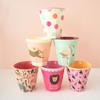Rice Baby Cup Small Set of 6, Jungle Animal Pink, 1 Set, Popular Korean Parenting Items
