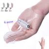 New Silicone Finger Sleeve Vibrator Women Porn G Spot Massager Vibrating Silicone Soft Dildo Adult Sex Toys Exotic Accessories