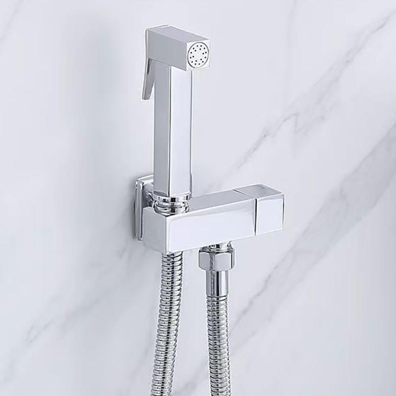 Латунный смеситель для биде Золотой ручной распылитель для биде Туалетный гигиенический душ Смесители для унитаза Однорычажный кран для холодной воды Самоочистка