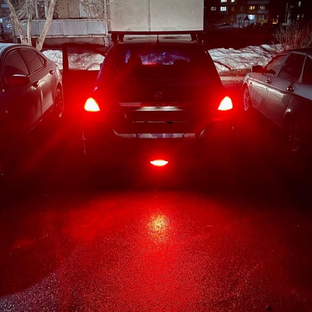 2 шт. Новый 1157 P21/5 Вт BAY15D супер яркий 2016 светодиодный автомобильный задний тормозной фонарь поворотники авто задний противотуманный фонарь дневного света 12 В