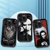 Чехол для телефона Marilyn Manson Rock Band для iPhone 17 16 15 14 13 12 11 Pro Max Plus Mini Счастливым чехлом