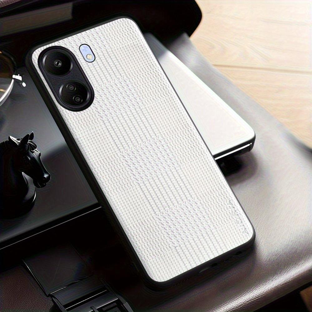 Houndstooth Pattern Slim Thin Cover for Redmi 15 15C 14C 13C 12C 4G 5G Anti-drop Protective Case