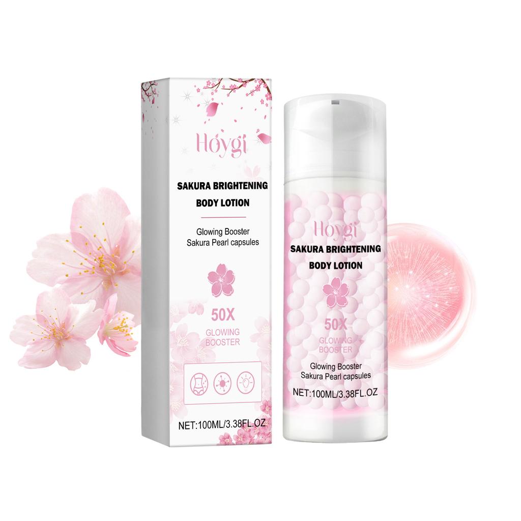 Уход за кожей Серия Cherry Blossom, отбеливающий крем для тела, уменьшающий темные круги под глазами, увлажняющий, многофункциональный уход