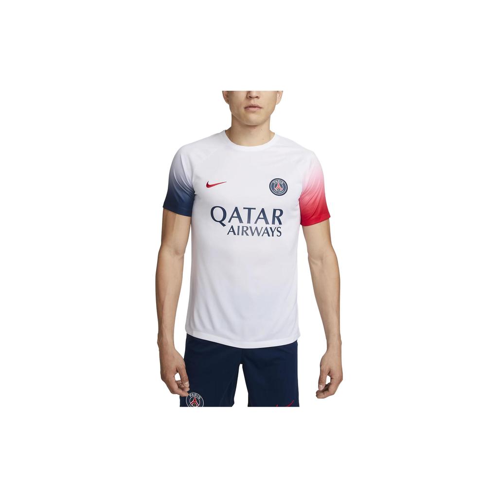 Новая мужская футболка Nike x PSG SS24, черная, FD0630-101
