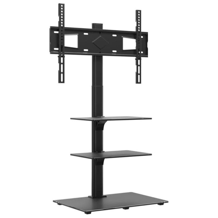 3-Tier Corner TV Stand for 32 65 Inch Black