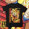 Dragon Ball 2026 Лето 100% Хлопок Сон Гоку Принт Повседневная Спортивная Фитнес Футболка Винтажная Харадзюку Нейтральная детская Футболка Топ