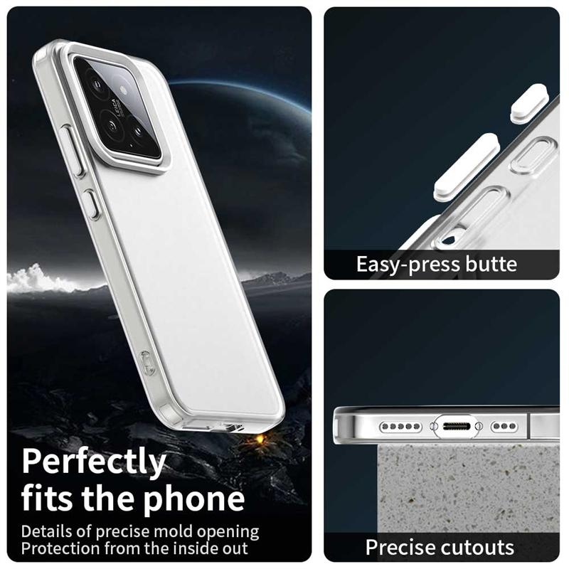 For Xiaomi 15 Case Cover Xiaomi Mi 15 Capas New Shockproof Back Transparent Colour Frosted Matte Clear Fundas Xiaomi 15 Xiaomi15