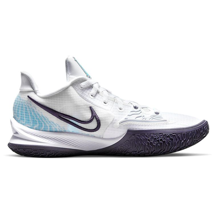 Nike Kyrie Low 4 EP White Laser Blue Мужские кроссовки Dark-Raisin CZ0105-100