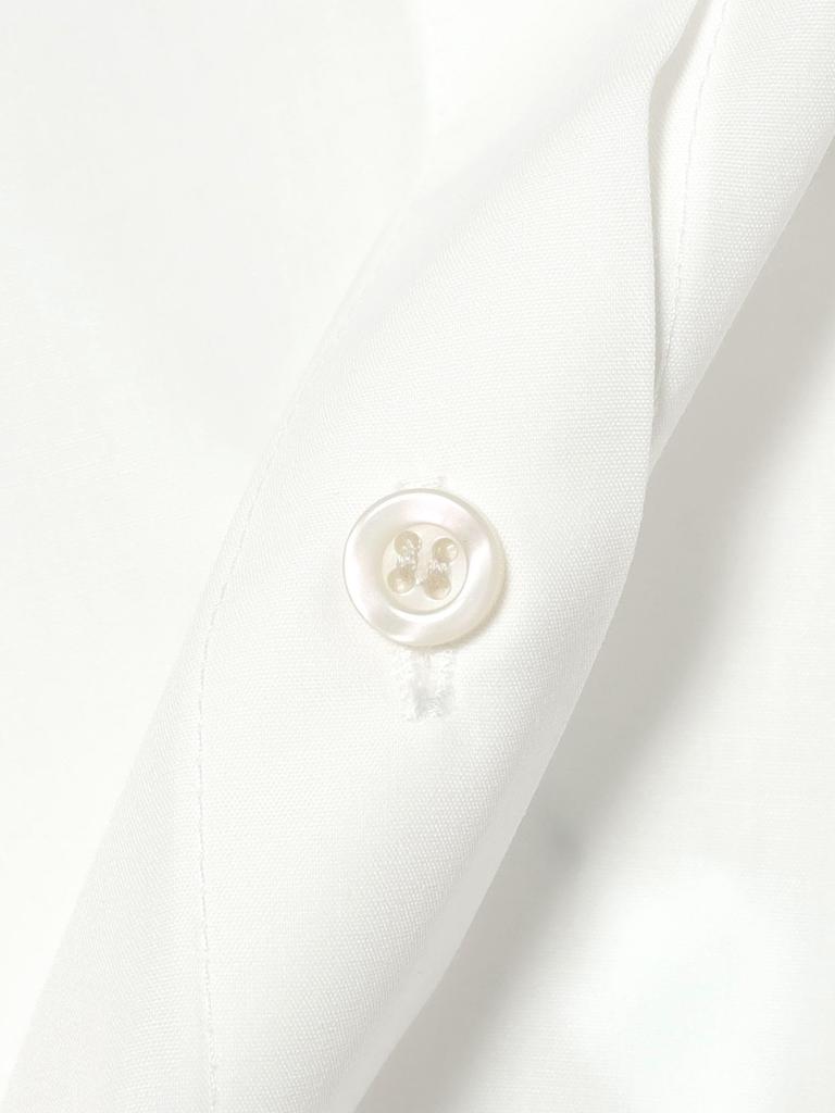 B:MING LIFE STORE by BEAMS Women's Short Sleeve Cropped Shirt (Sizes S-M) White Medium