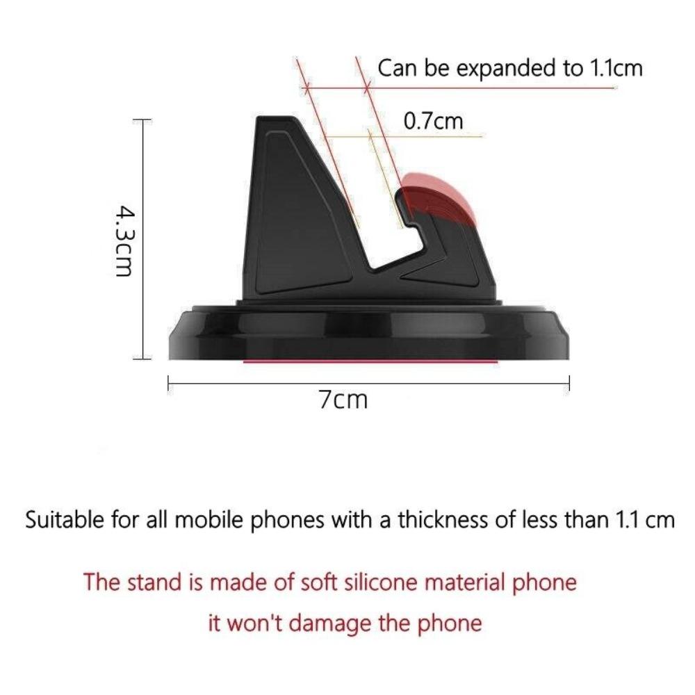 С зажимом для кабеля, автомобильный держатель для телефона, вращающееся на 360 градусов основание, автомобильный держатель для GPS-навигатора и телефона в машину