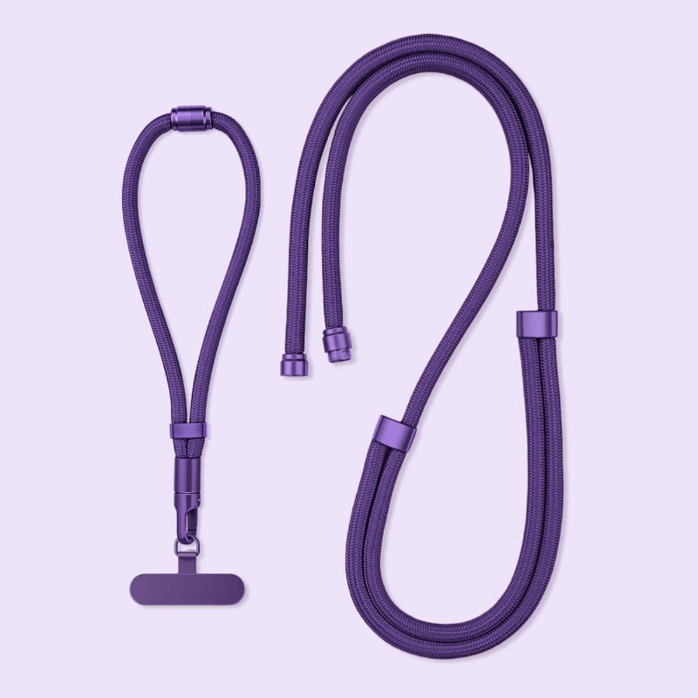 Adjustable Length Mobile Phone Lanyard Switchable 3-in-1 Phone Chain  Men Women
